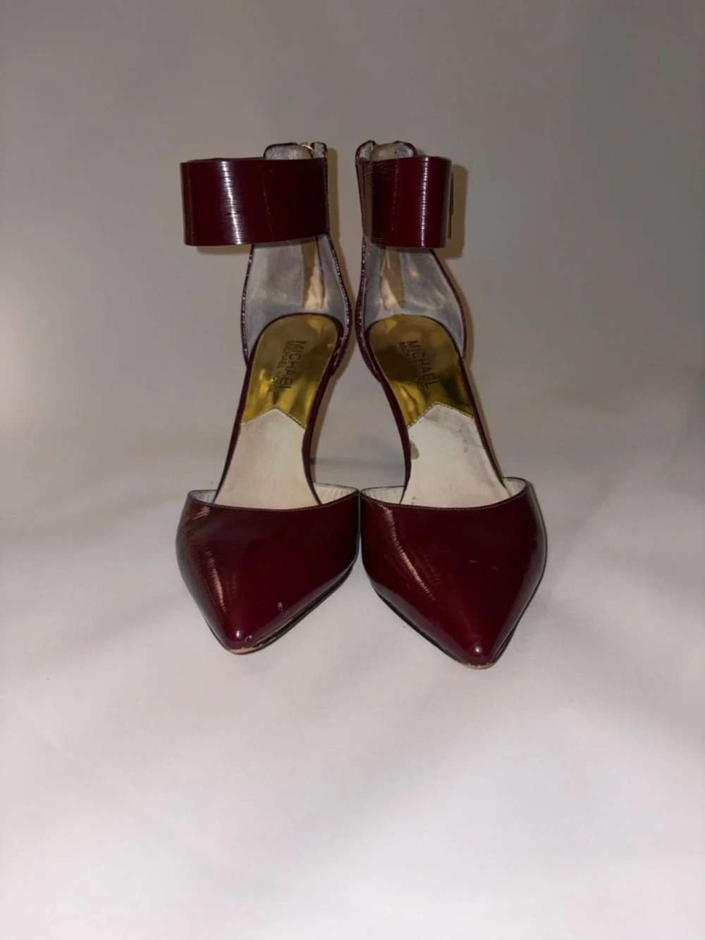 Michael Kors‎ Women's Guiliana Mid Ankle Strap Pumps Size 7